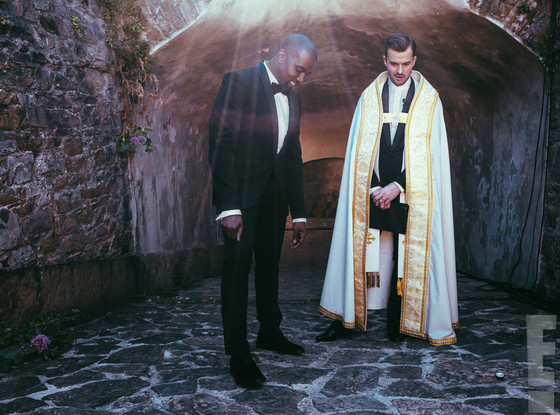 Kanye West and Pastor Rich Wilkinson