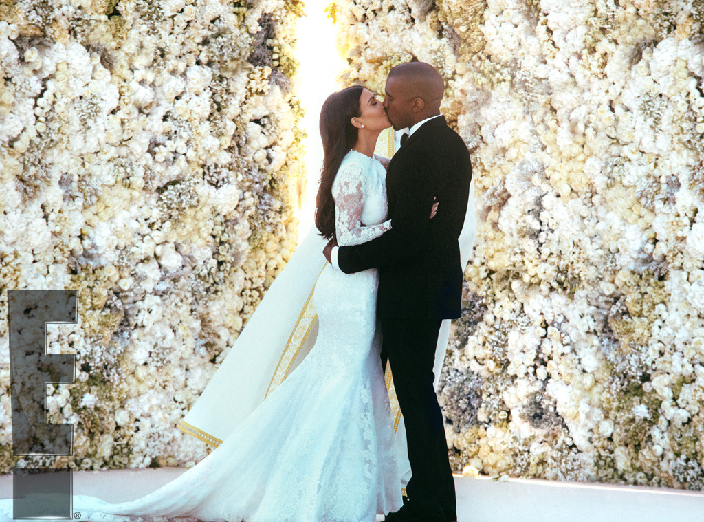 Kanye West and Kim Kardashian get married