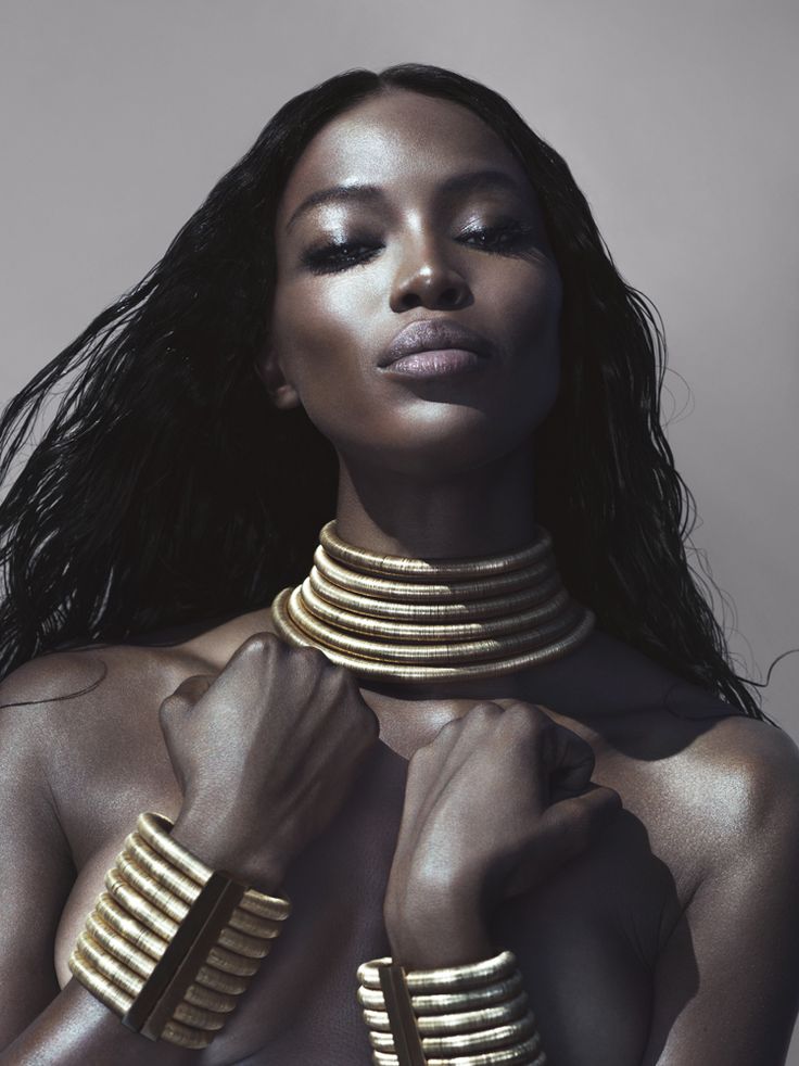 Naomi Campbell gorgeous in Interview Magazine